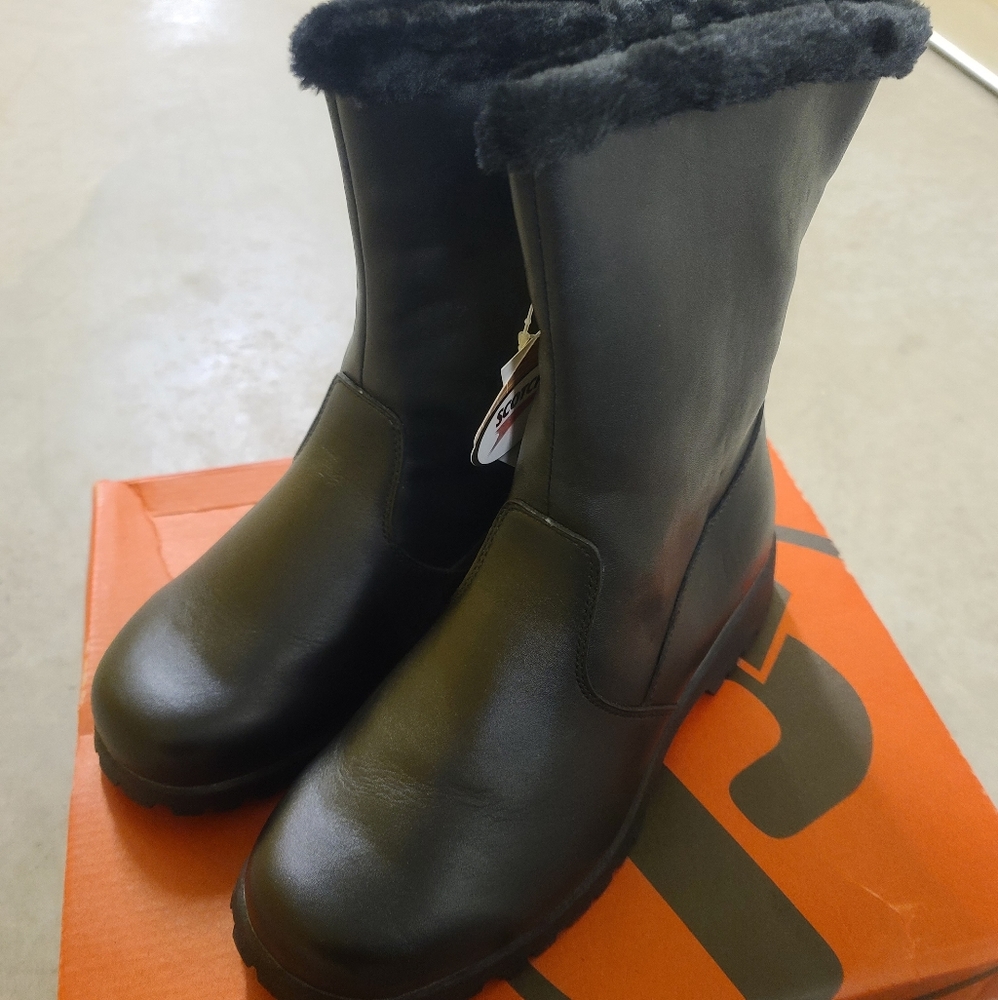 Women's Propet MADISON leather mid-calf winter boo